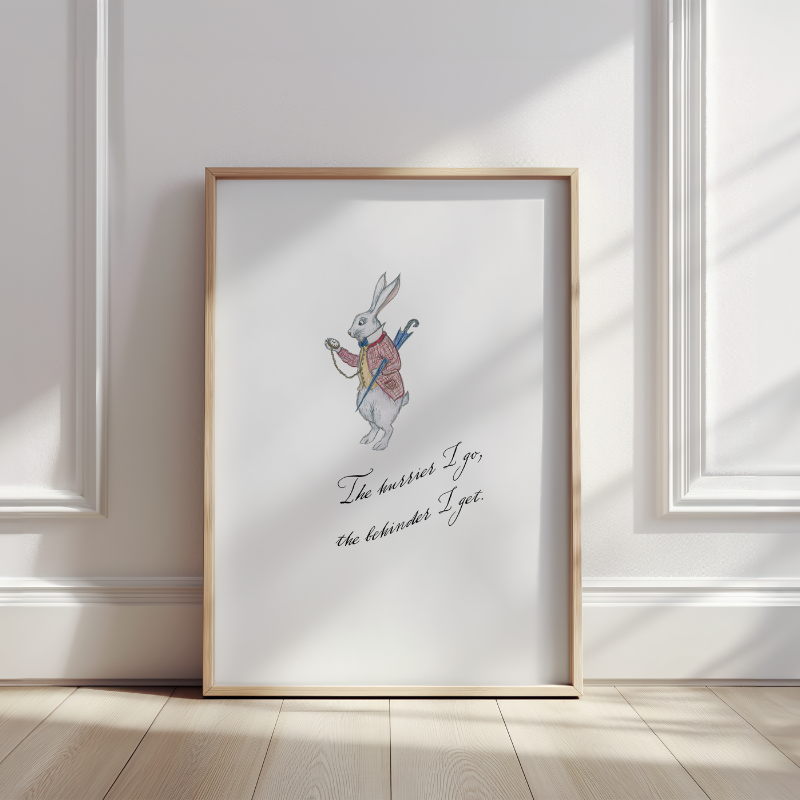 The White Rabbit: Time's Trickery