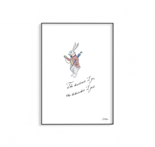 The White Rabbit: Time's Trickery